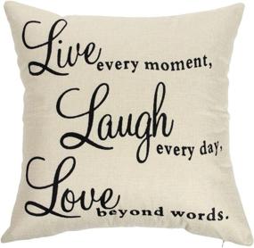 img 4 attached to Ogiselestyle Moment Motivational Decorative Cushion