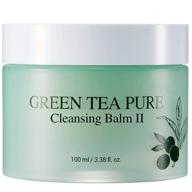 🌿 yadah green tea pure cleansing balm #2, 3.38fl.oz. – vegan hypoallergenic sherbet makeup remover enriched with natural plant-derived oils logo