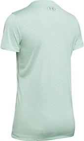 img 3 attached to Shop the highest quality: Under Armour Women's Tech V-Neck Twist Short-Sleeve T-Shirt