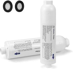 img 4 attached to RV Water Filter Cartridge 40045: Enhance Water Quality for RVs and Marines – 2 Pack