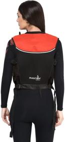 img 1 attached to 🤿 Phantom Aquatics Snorkel Vest: The Ultimate Unisex Gear for Safe and Easy Snorkeling