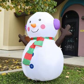 img 3 attached to GOOSH Christmas Inflatable Decoration Decoration Seasonal Decor