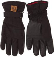 🧤 stay warm and dry with berne glv12 insulated waterproof gloves for men's accessories logo