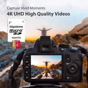 img 1 attached to Карта памяти Gigastone на 256 ГБ Micro SD | Запись видео 4K | Совместима с камерой GoPro, экшн-камерой, камерой DJI, дроном, Nintendo-Switch | Скорость чтения/записи до 100/60 Мб/с | Карта памяти MicroSDXC UHS-I U3 A2 V30 C10 | Включает 5-летнюю бесплатную восстановление данных.