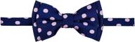 👔 retreez classic polka microfiber pre tied boys' bow ties: stylish accessories made easy logo