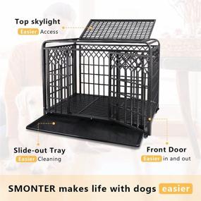 img 2 attached to SMONTER Strong Playpen Prevent Lock Large