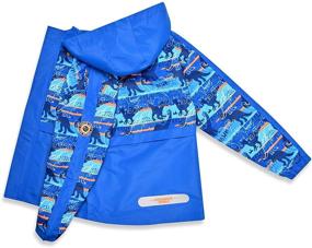 img 2 attached to Waterproof Winter Fleece Boys' Clothing - Jackets Raincoat