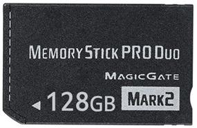 img 4 attached to 💡 Высокопроизводительная оригинальная флеш-память MS128GB Memory Stick Pro Duo MARK2 128GB - Совместимая с PSP 1000, 2000, 3000