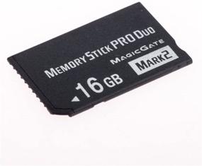 img 1 attached to 💡 Высокопроизводительная оригинальная флеш-память MS128GB Memory Stick Pro Duo MARK2 128GB - Совместимая с PSP 1000, 2000, 3000