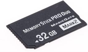 img 2 attached to 💡 Высокопроизводительная оригинальная флеш-память MS128GB Memory Stick Pro Duo MARK2 128GB - Совместимая с PSP 1000, 2000, 3000