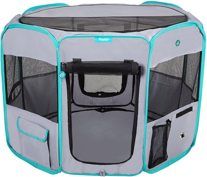 premium playpen portable exercise kittens 로고