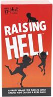 🃏 raising hell: adult party card game for ultimate entertainment logo