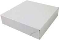 🎁 high gloss white gift boxes - 10 count by black cat avenue, 6-1/2"x6-1/2"x1-5/8 logo