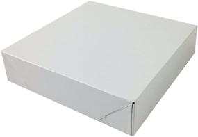 img 3 attached to 🎁 High Gloss White Gift Boxes - 10 Count by Black Cat Avenue, 6-1/2"x6-1/2"x1-5/8