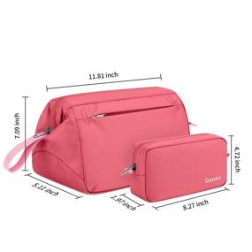 img 3 attached to Gonex Toiletry Portable Cosmetic Organizer