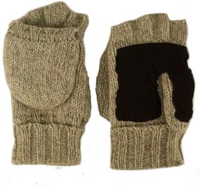 img 4 attached to Thinsulate Thick Knitted Mitten Gloves Men's Accessories for Gloves & Mittens