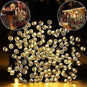 img 3 attached to 🎄 Enhance Your Christmas Décor with 66ft Home Lighting Mini Lights - 200 LED Green Wire Fairy Starry String Lights, 8 Lighting Modes - Perfect for Indoor/Outdoor Xmas Tree, Wedding, and Party Decoration (Warm White)