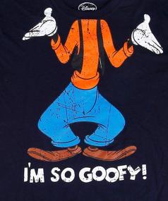 img 1 attached to Disney Goofy Mens Character Shirt