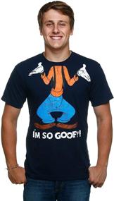 img 3 attached to Disney Goofy Mens Character Shirt