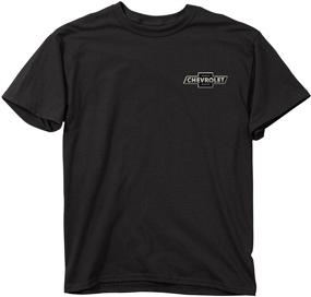 img 1 attached to Chevy American Cotton T Shirt Black