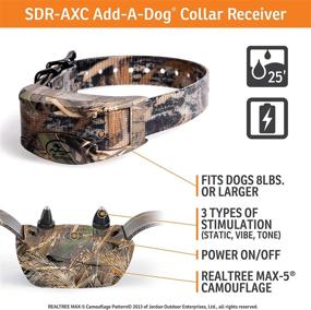 img 2 attached to 🐶 Enhanced WetlandHunter 425X Add-A-Dog Collar by SportDOG Brand - Extra Collar for Your Remote Trainer - Waterproof, Rechargeable with Tone, Vibration, and Shock