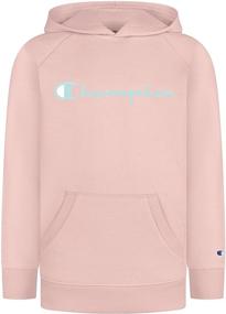 img 4 attached to Heritage Sweatshirt for Girls by 👧 Champion Clothes - Active Clothing for Optimal Style