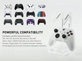 img 2 attached to 🎮 Organize and Exhibit Your Controllers with OAPRIRE Dual Controller Holder Gaming Accessories