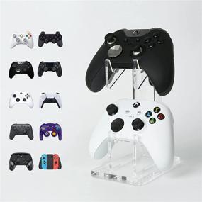 img 4 attached to 🎮 Organize and Exhibit Your Controllers with OAPRIRE Dual Controller Holder Gaming Accessories