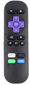 img 4 attached to 📱 Усовершенствованный пульт управления: совместим с Roku 1, 2, 3, 4, HD LT XS XD, Ultra, Express, Premiere | Не подходит для Roku Streaming Stick, TV или Game