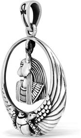 img 2 attached to WithLoveSilver Sterling Ancient Egyptian Goddess