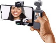 🎥 movo opr-50 smartphone video rig: dji osmo pocket 1, 2 compatible, stabilizer for video recording - includes smartphone mount, 2x shoe mount for microphone, light, and more logo