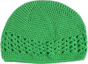 img 2 attached to SSK Knit Kufi Hat - Shoe String King Koopy Cap - Crochet Beanie