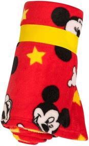 img 1 attached to 🐭 Snuggle Up with the Disney Mickey Mouse Fleece Throw - Stay Warm in Style!