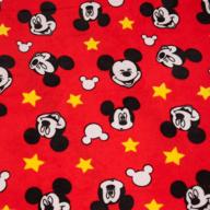 🐭 snuggle up with the disney mickey mouse fleece throw - stay warm in style! logo