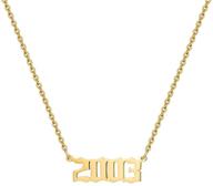 memgift necklace birthday friendship stainless logo