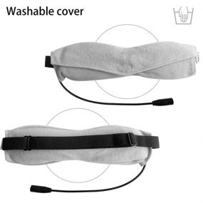 img 1 attached to 🔥 Heated Eye Mask for Stye Blepharitis Moist Treatment - Aroma Season, Flaxseed, Warm Therapy | Relieve Dry Eye Syndrome, Chalazion, Stye, MGD, and Blepharitis (Grey)
