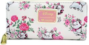 img 3 attached to Exquisite Loungefly x Disney Marie Floral AOP Wallet: A Delightful Disney-Infused Accessory for Flawless Style!