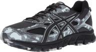 asics gel scram running shoes: men's athletic footwear in black medium логотип