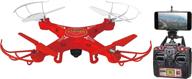 enhanced world tech toys 2.4ghz striker spy quadcopter with video/picture capability - 4.5 channel rc drone logo