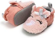 👶 lafegen slipper newborn booties toddler boys' shoes: comfy and stylish slippers логотип