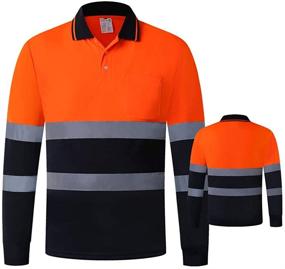 img 4 attached to Shirts Yellow Reflective Construction XX Large Occupational Health & Safety Products