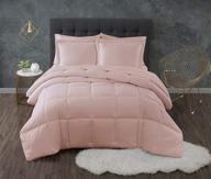 🛏️ healthful haven: antimicrobial full/queen blush comforter set (cs3829bsfq-1700) logo