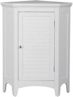 🚽 enhance bathroom organization with teamson home glancy bathroom storage floor cabinet in white logo