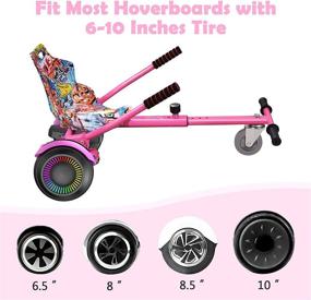 img 2 attached to 🛴 UZM K1 Hoverboard Seat Attachment Upgrade