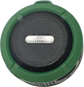 img 4 attached to 🚿 Nxt Level 2021 Bluetooth Shower Speaker: Unmatched HD Sound & Waterproof Design for Travel, Outdoors, Pool, Beach, Hiking & Bathrooms