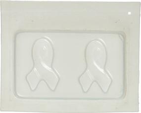 img 1 attached to 🎀 Yaley Resin Jewelry Reusable Plastic Mold - Set of 2 Small Ribbons, 3.5"x4.5