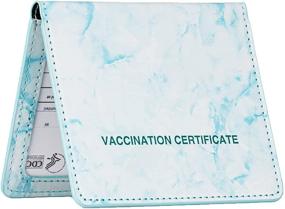 img 4 attached to Vaccination Card Protector Men's Accessories