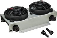 🔥 derale 13740 hyper dual-cool remote cooler: maximize performance with advanced cooling system logo