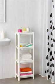 img 1 attached to 🏬 IKEA Shelf Unit: Organize and Display with Style!