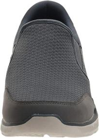 img 3 attached to Skechers Mens Equalizer Bluegate Loafer Men's Shoes for Loafers & Slip-Ons